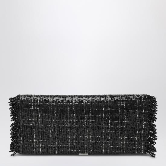 25FW 로저비비에 클러치/파우치 RBWABDD0231ULR Black - ROGER VIVIER