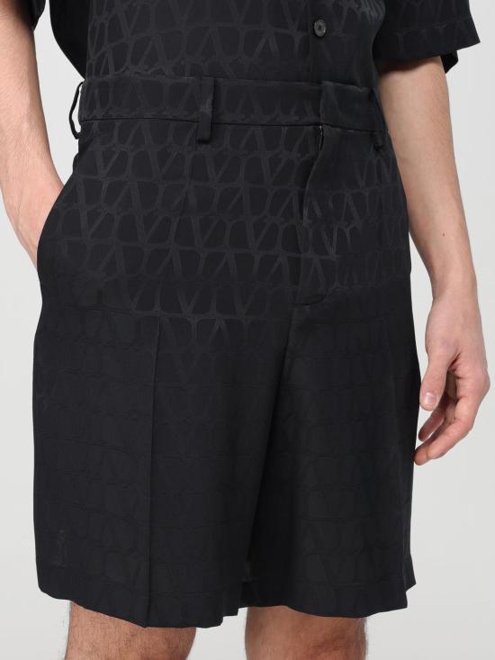 25FW 발렌티노 가라바니 숏팬츠 4V3RDD109V1 MXM Black - VALENTINO GARAVANI