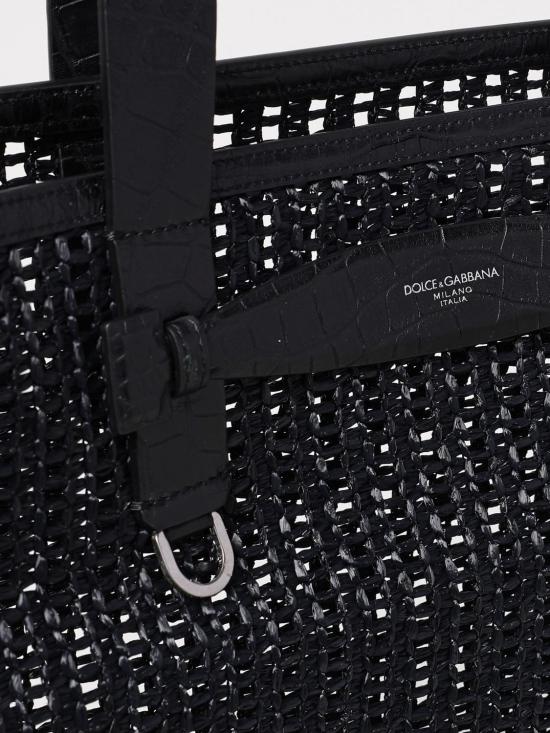 25FW 돌체앤가바나 토트백 BM2453A9O94 8B956 Black - DOLCE & GABBANA