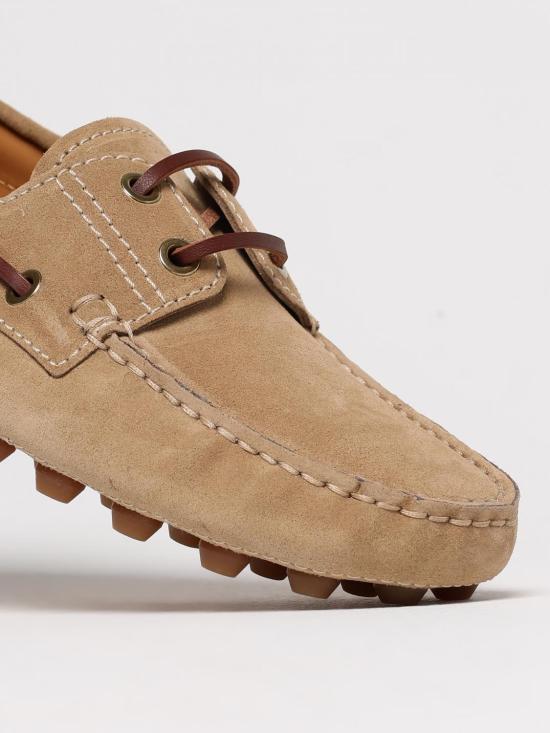 25FW 토즈 보트 고미노 버블 스웨이드 로퍼 XXW52K05300RE0 C801 Sand - TODS