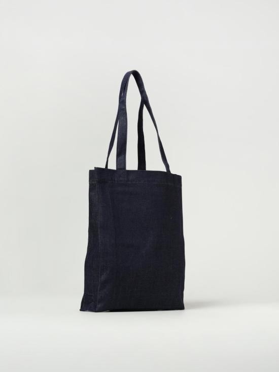 26SS 아페쎄 로르 로고 프린트 데님 토트백 COHIZM61445 IAI Blue - A.P.C.