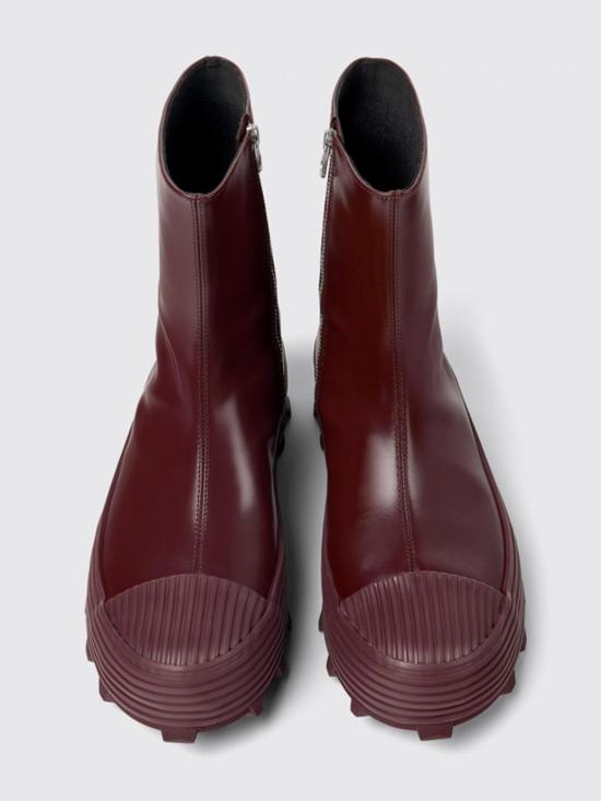  캠퍼 부츠 A700004 010 TRAKTORI 0 Burgundy - CAMPER