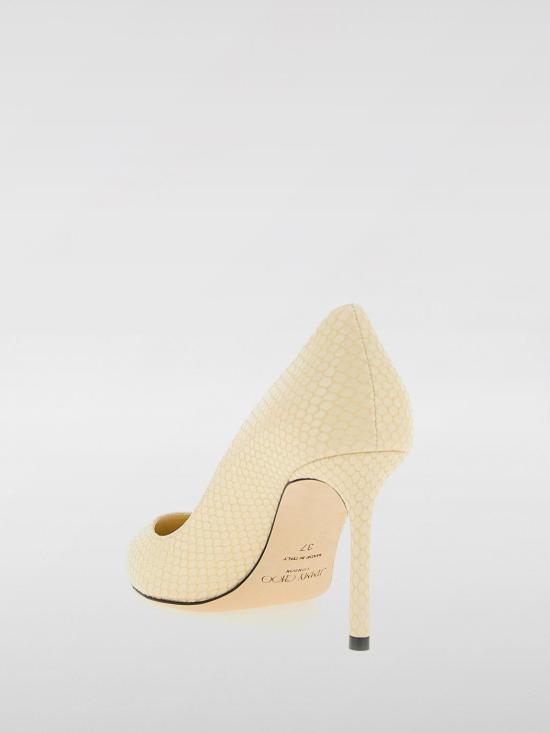 25FW 지미추 뮬/슬리퍼 ROMY85GHF BUTTERMILK Yellow - JIMMY CHOO