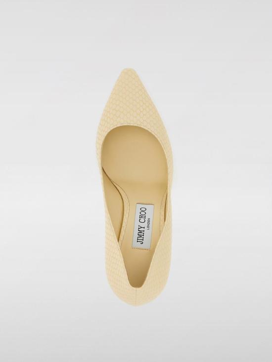 25FW 지미추 뮬/슬리퍼 ROMY85GHF BUTTERMILK Yellow - JIMMY CHOO