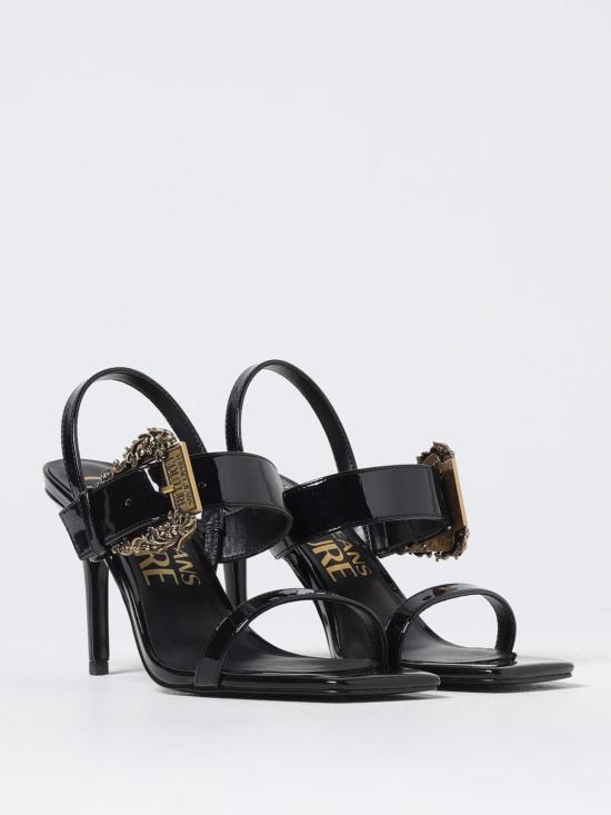 25SS 베르사체 힐/펌프스 78VA3S71ZS190 899 Black - VERSACE