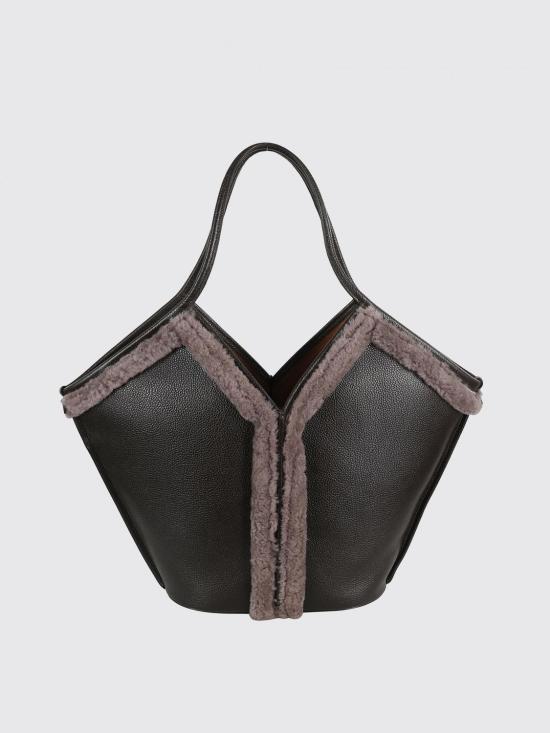 25FW 헤레우 토트백 CACSTWBA25 DARK Brown - HEREU