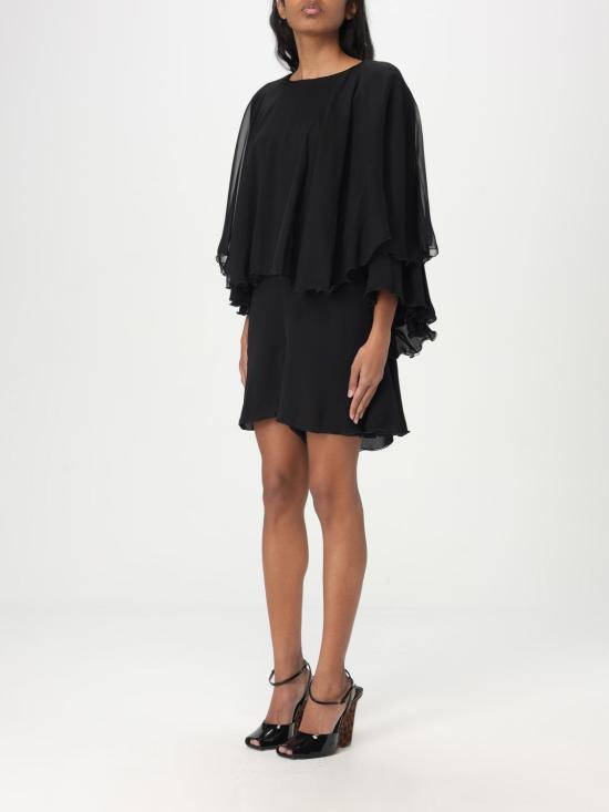 25FW 생로랑 점프수트 817868Y115W 1000 Black - SAINT LAURENT