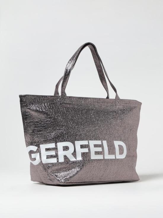 25SS 칼라거펠트 토트백 A1W50064 979 Grey - KARL LAGERFELD