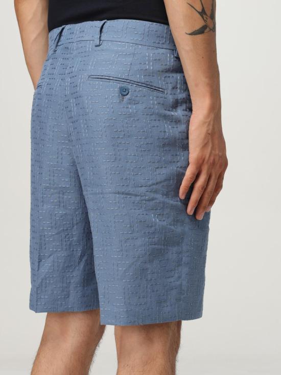 25FW 펜디 숏팬츠 FB0821AU6Y F0U6K Gnawed Blue - FENDI