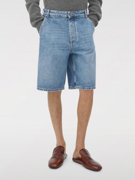 25FW 보테가베네타 숏팬츠 813524V42W0 4715 Blue