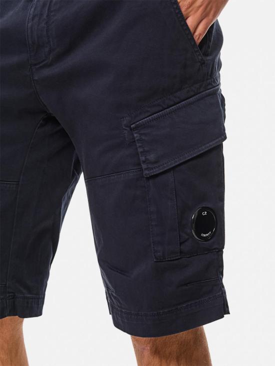25FW 씨피 컴퍼니 숏팬츠 18CMBE116A005694G 888 Blue - C.P. COMPANY
