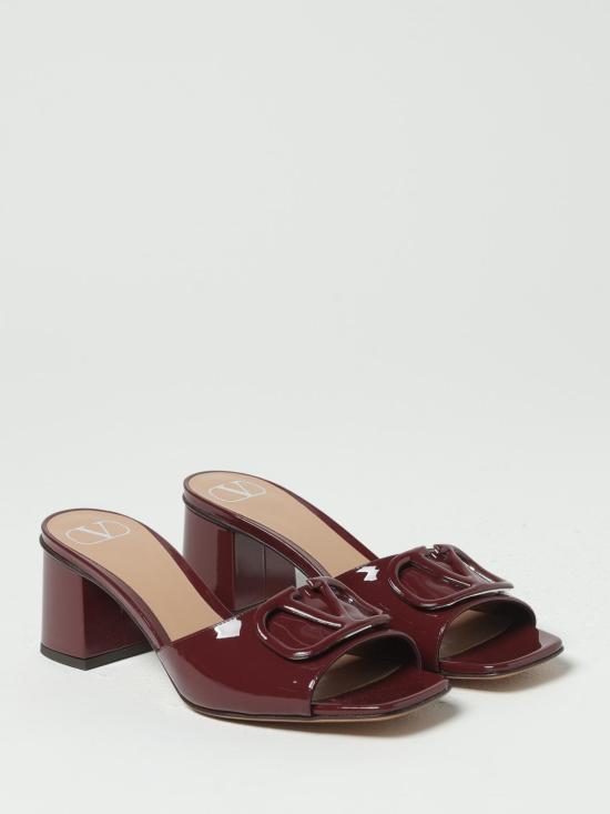25FW 발렌티노 가라바니 뮬/슬리퍼 7W2S0HA6TMK AFD Burgundy - VALENTINO GARAVANI
