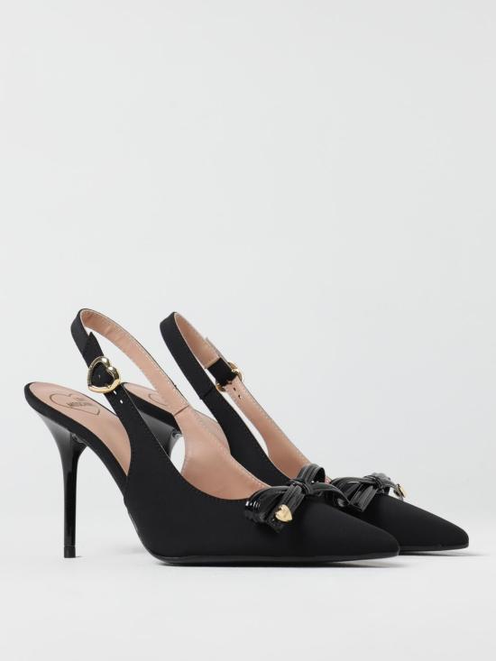 25FW 모스키노 힐/펌프스 JA10069G1MIM0 000 Black - MOSCHINO