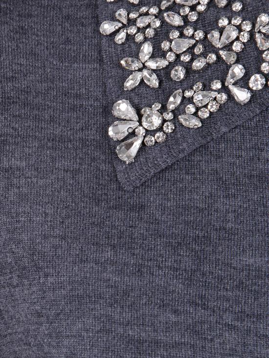 25FW 리비아나 콘티 스웨터 L5WG92 X920 MEDIUM MELANGE GREY - LIVIANA CONTI