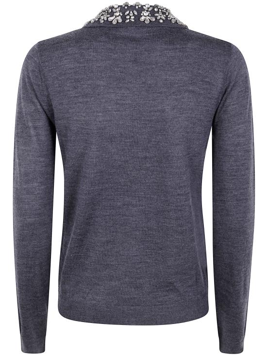 25FW 리비아나 콘티 스웨터 L5WG92 X920 MEDIUM MELANGE GREY - LIVIANA CONTI