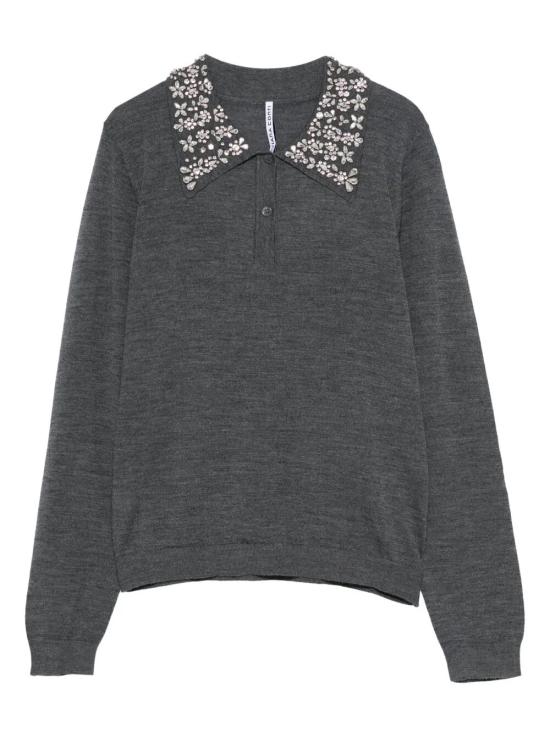 25FW 리비아나 콘티 스웨터 L5WG92 X920 MEDIUM MELANGE GREY - LIVIANA CONTI