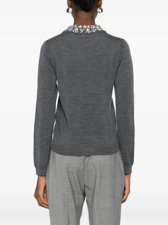 25FW 리비아나 콘티 스웨터 L5WG92 X920 MEDIUM MELANGE GREY - LIVIANA CONTI