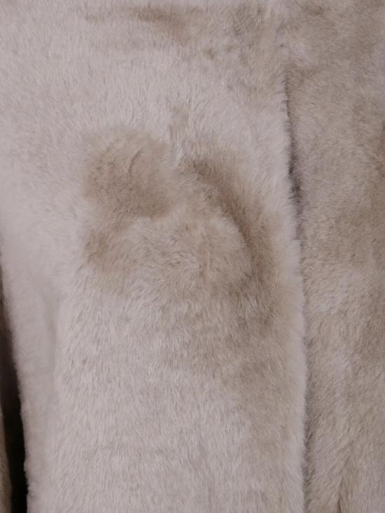 25FW 이브살로몬 코트 26W25WYM63230MERL A9113 MOON - YVES SALOMON