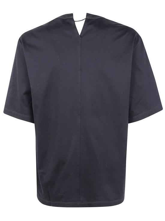 25FW 까르벵 반팔 티셔츠 6252K21226 N999 DEEP BLACK - CARVEN