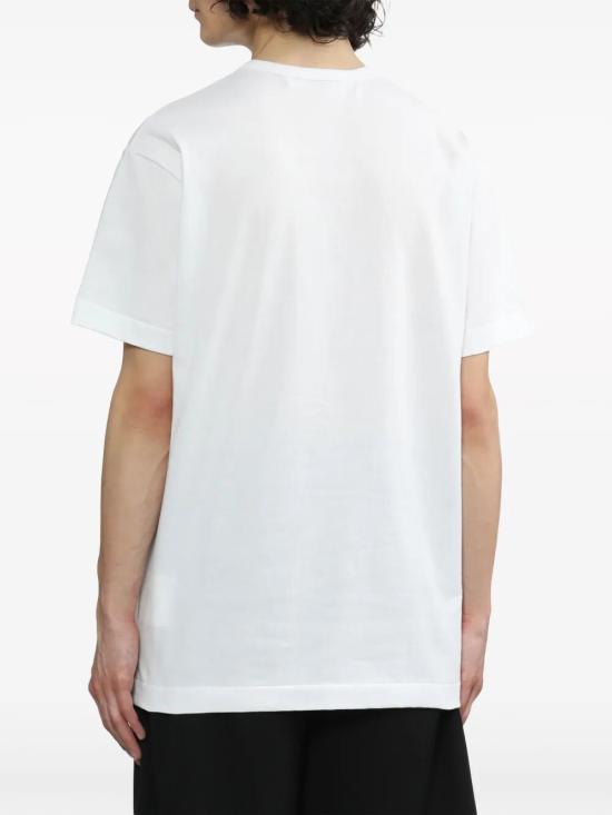 25FW 꼼데가르송 반팔 티셔츠 AX T337 0513 WHITE - COMME DES GARCONS
