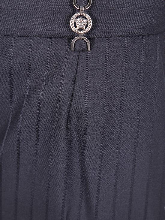 25FW 베르사체 플레어 팬츠 1013158 1A16260 1B000 BLACK - VERSACE