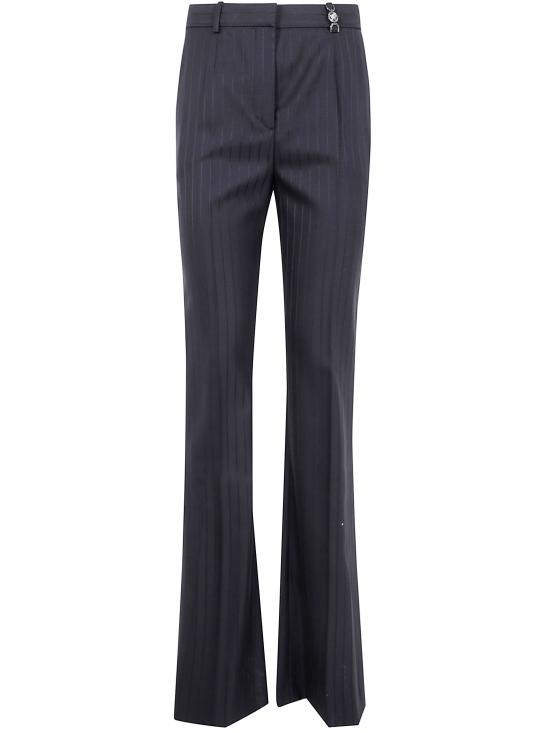 25FW 베르사체 플레어 팬츠 1013158 1A16260 1B000 BLACK - VERSACE