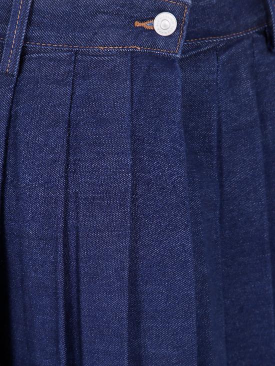 25FW 세븐포올맨카인드 미디 스커트 7UZ50555 1NX DARK DENIM - 7 FOR ALL MANKIND