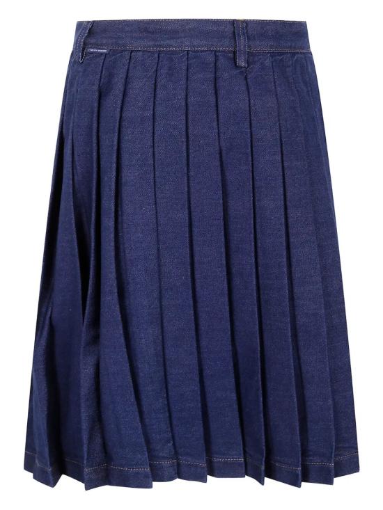 25FW 세븐포올맨카인드 미디 스커트 7UZ50555 1NX DARK DENIM - 7 FOR ALL MANKIND