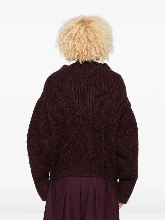 25FW 드리스 반 노튼 스웨터 252 011229 2725 355 WINE - DRIES VAN NOTEN