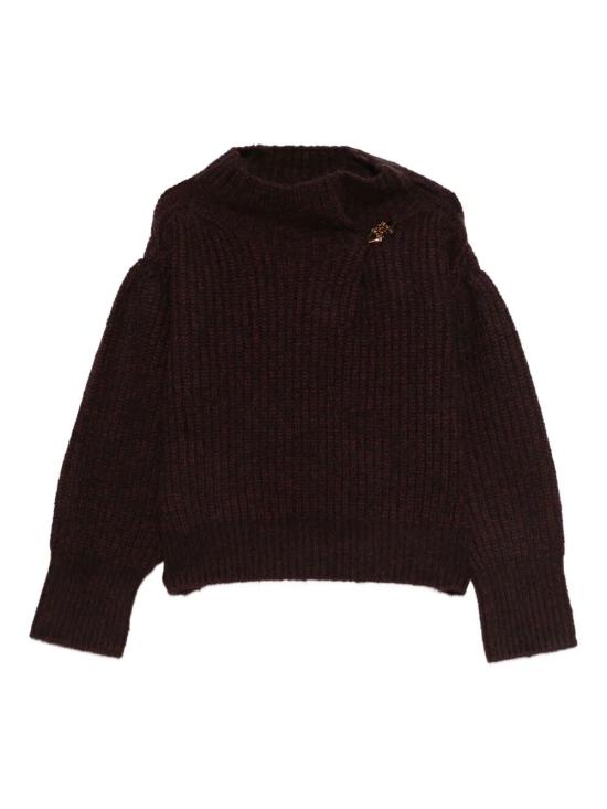 25FW 드리스 반 노튼 스웨터 252 011229 2725 355 WINE - DRIES VAN NOTEN