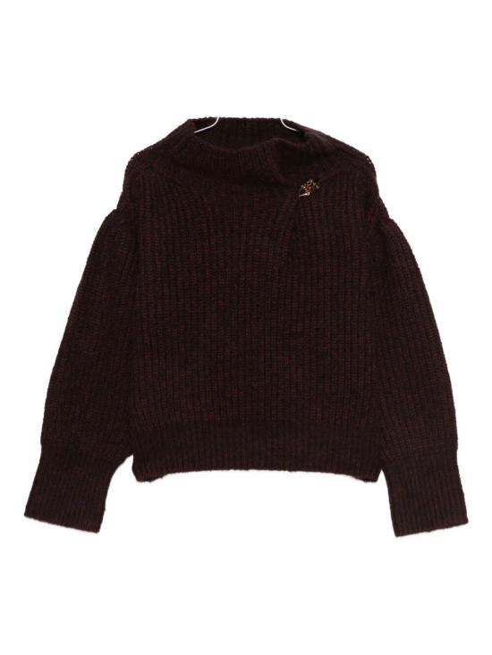 25FW 드리스 반 노튼 스웨터 252 011229 2725 355 WINE - DRIES VAN NOTEN