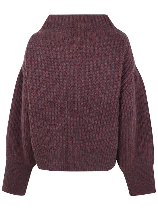 25FW 드리스 반 노튼 스웨터 252 011229 2725 355 WINE - DRIES VAN NOTEN