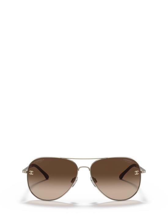 26FW 샤넬 선글라스 CH4189TQ N395S9 GOLD BROWN
