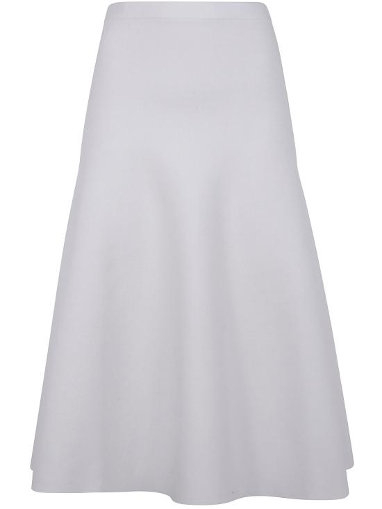 25FW 디익스테리어 롱 스커트 61329 34LM MILK MASTIC