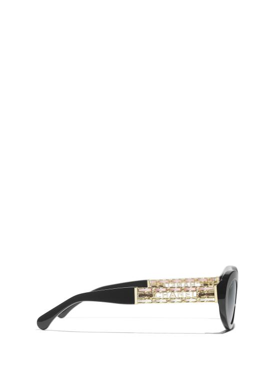 26FW 샤넬 선글라스 CH5538Q C622S8 BLACK - CHANEL