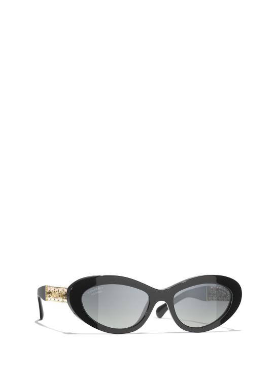 26FW 샤넬 선글라스 CH5538Q C622S8 BLACK - CHANEL