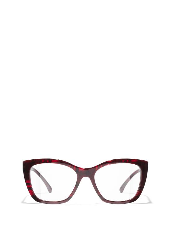 26FW 샤넬 안경 CH3460 1665 RED