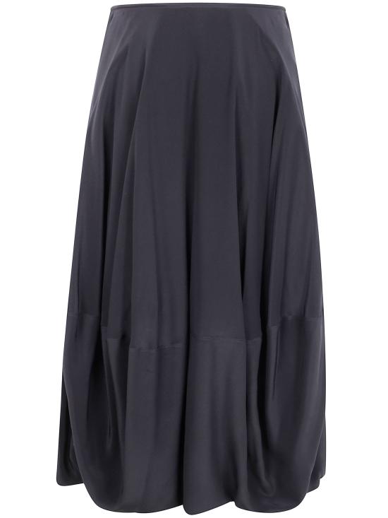 25FW 르메르 미디 스커트 SK1053 LF1446 BK999 BLACK - LEMAIRE