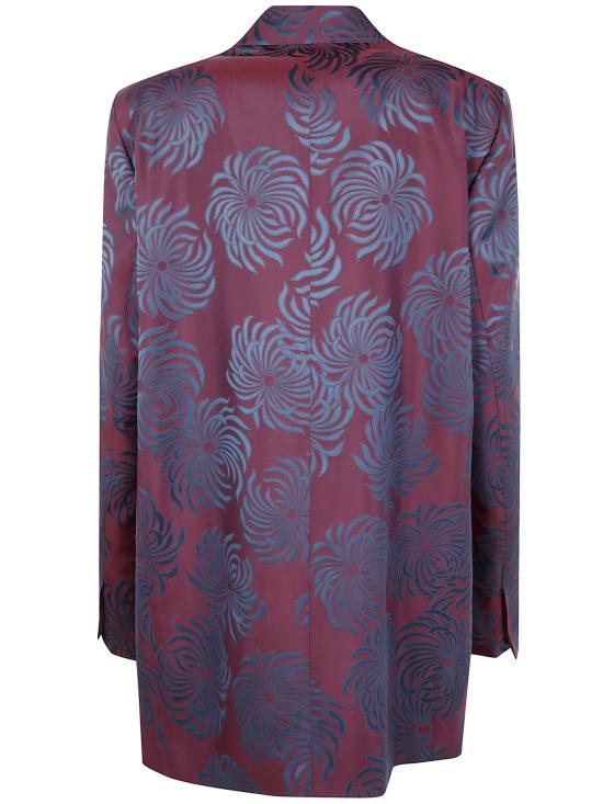 25FW 드리스 반 노튼 수트 자켓 252 010409 2140 358 BURGUNDY - DRIES VAN NOTEN