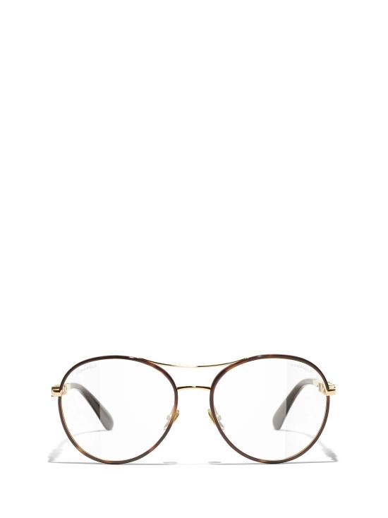 26FW 샤넬 안경 CH2214 C429 GOLD