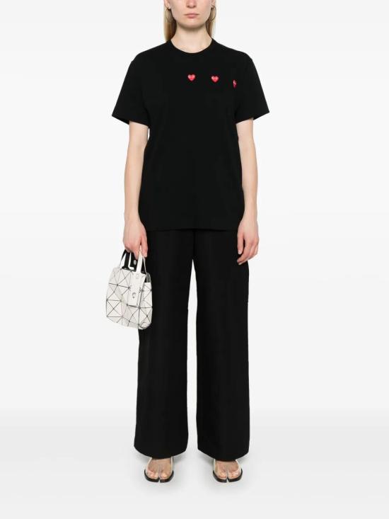 25FW 꼼데가르송 반팔 티셔츠 AX T337 0511 BLACK - COMME DES GARCONS