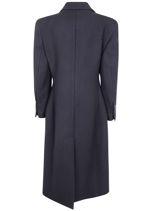 25FW 로에 코트 417 10 077 001 308 BLACK - ROHE