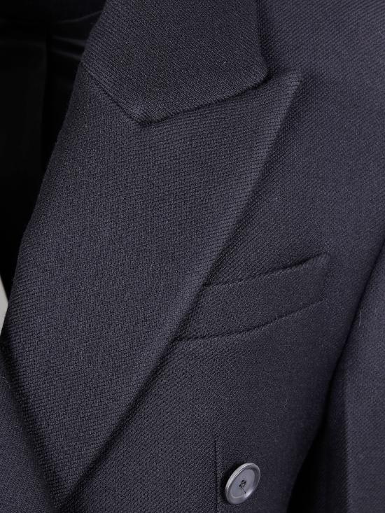 25FW 로에 코트 417 10 077 001 308 BLACK - ROHE