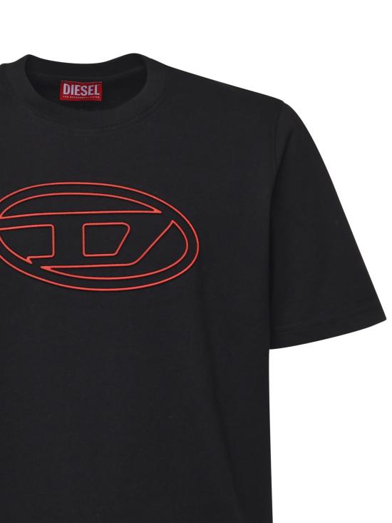 25FW 디젤 반팔 티셔츠 A17402 0NJBM9XXA Black - DIESEL