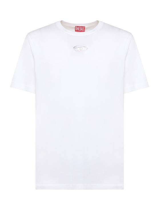 25FW 디젤 반팔 티셔츠 A17880 0CLBR100 White