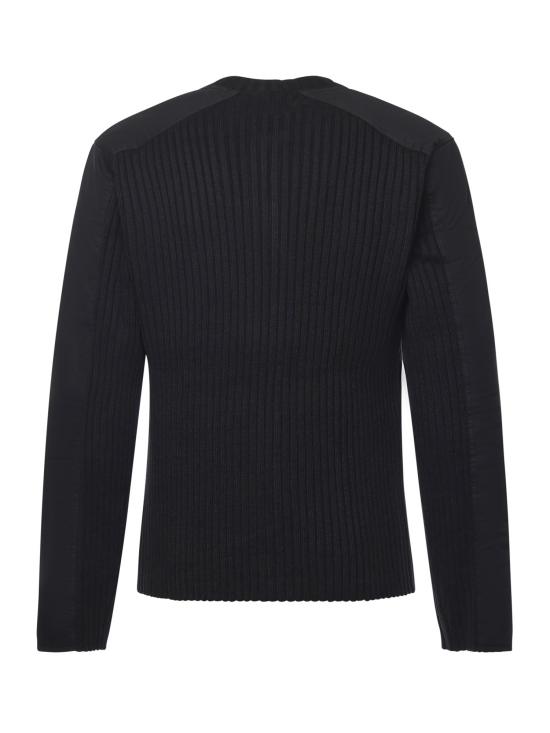 25FW 디젤 K 매티 유틸리티 패널 지퍼 가디건 A17464 0JLCR900 Black - DIESEL