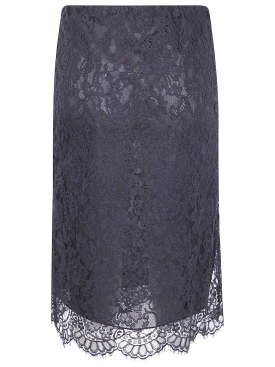 25FW 세미쿠튀르 숏 스커트 S5WQ54 Y690 BLACK - SEMI-COUTURE