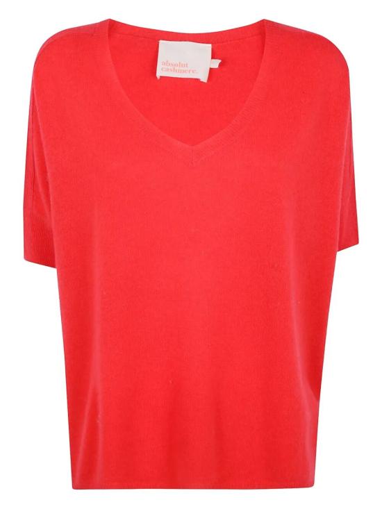 25FW 앱솔루트 캐시미어 스웨터 ACF202397C POPPY - ABSOLUT CASHMERE