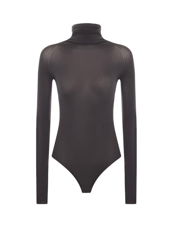 25FW 알라이아 바디수트 티셔츠 AA9B0236M826A 840 Grey