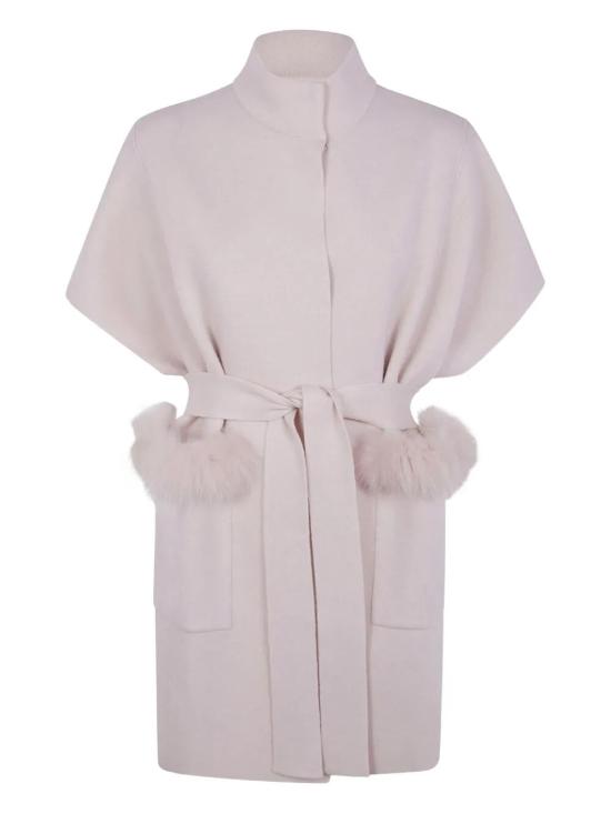 25FW 디익스테리어 케이프 61017 P 4TALC TALC - D. EXTERIOR